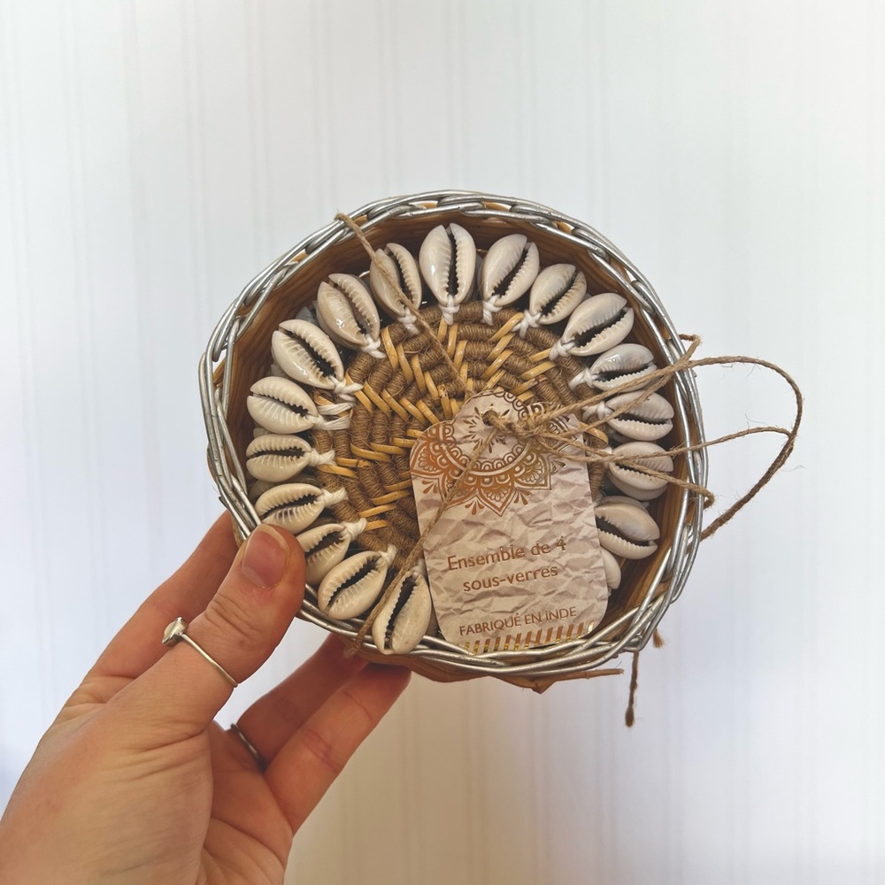 Shell coasters - Picture 2 of 4